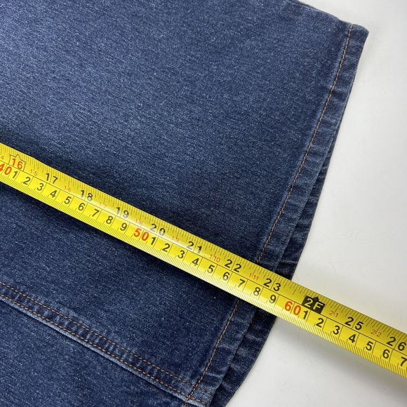 No Fuze Denim Pencil Skirt Women’s Size 18 Blue Jean Soft Stretch Knee Length - Picture 13 of 13